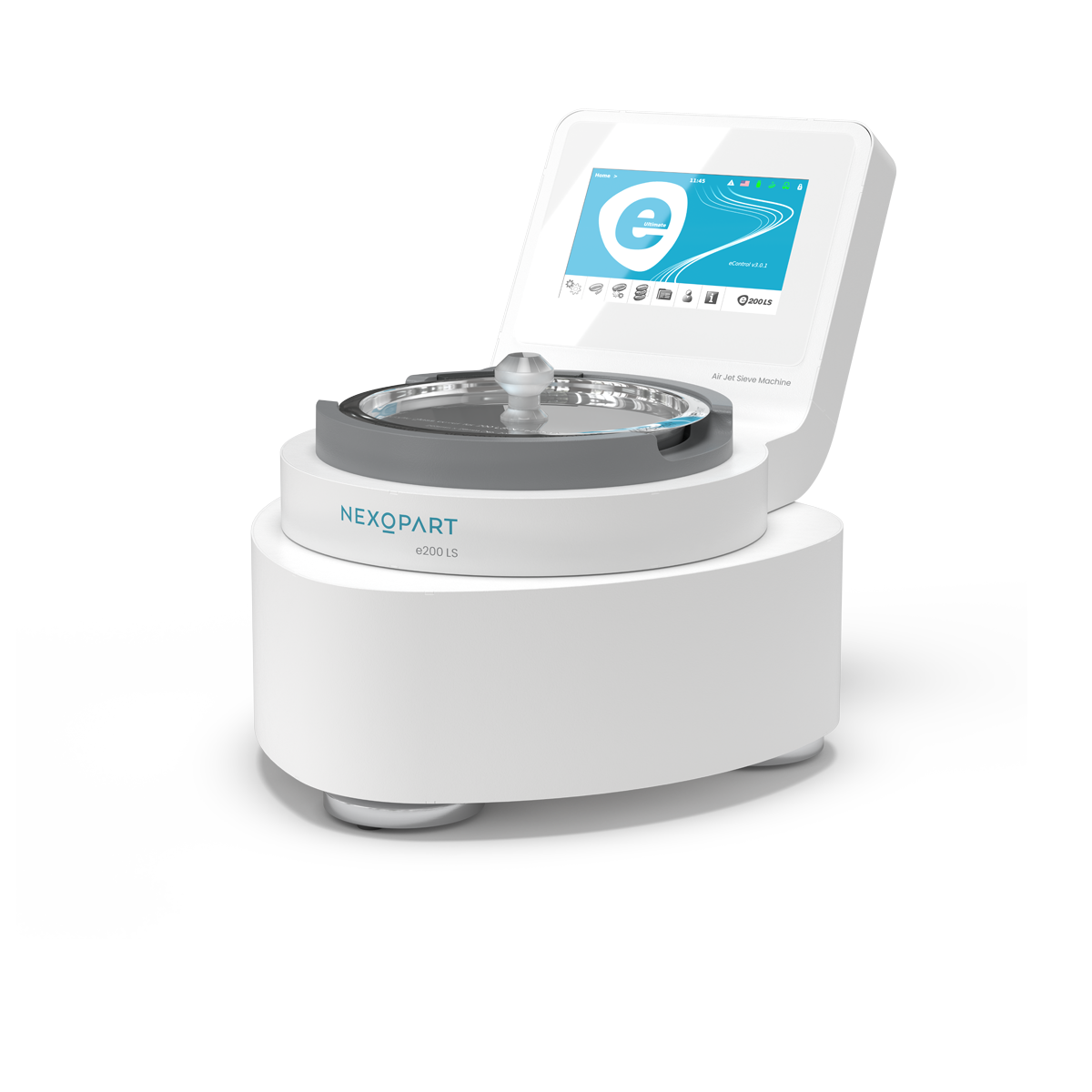 Air Jet Sieve Machine e200 LS eControl Lite | Nexopart